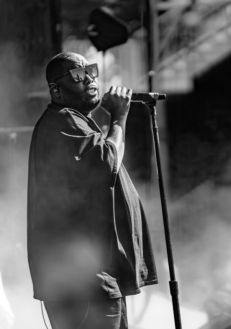 Live performance portrait at BottleRock Napa Valley Music Festival