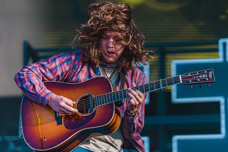 Stage performance at BottleRock Napa Valley Music Festival