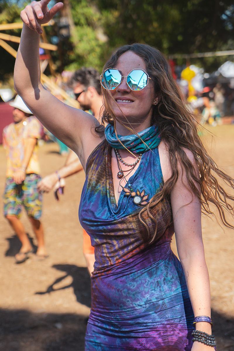 Community portrait at a live music festival