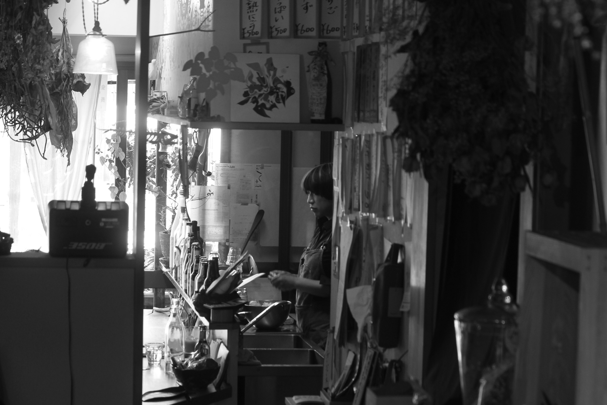 Interior of a Japanese tea house — atmospheric venue detail from hosted travel retreat