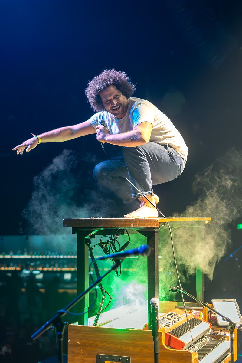 Performer portrait — live music documentary photography