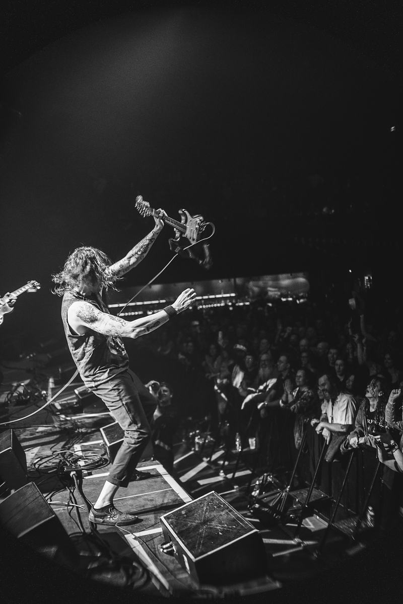 Live music performer — on stage documentary photography